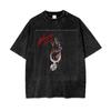 GEWINNREDE Karan Aujla | Acid Wash Oversize T-Shirt
