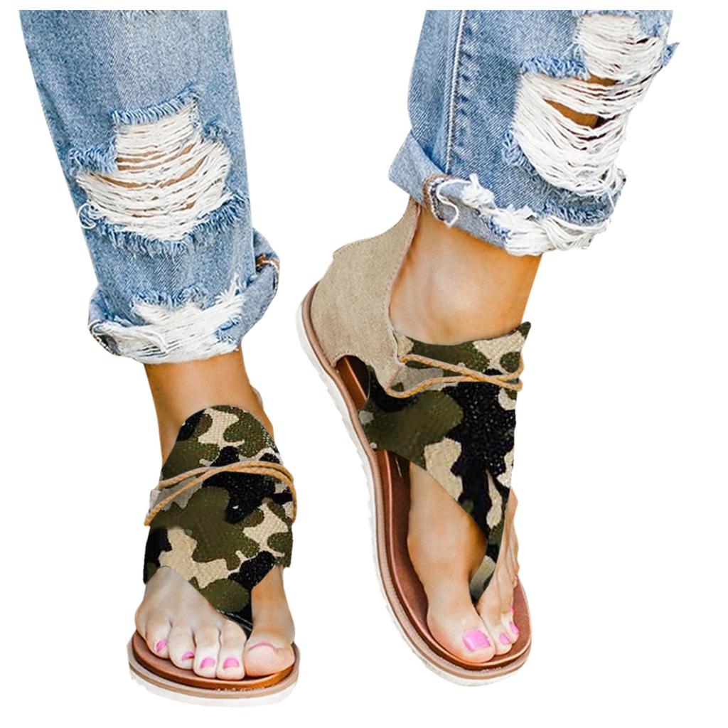 Comprar Women's Ladies Casual Camouflage Flip Flops Comfy Sandals