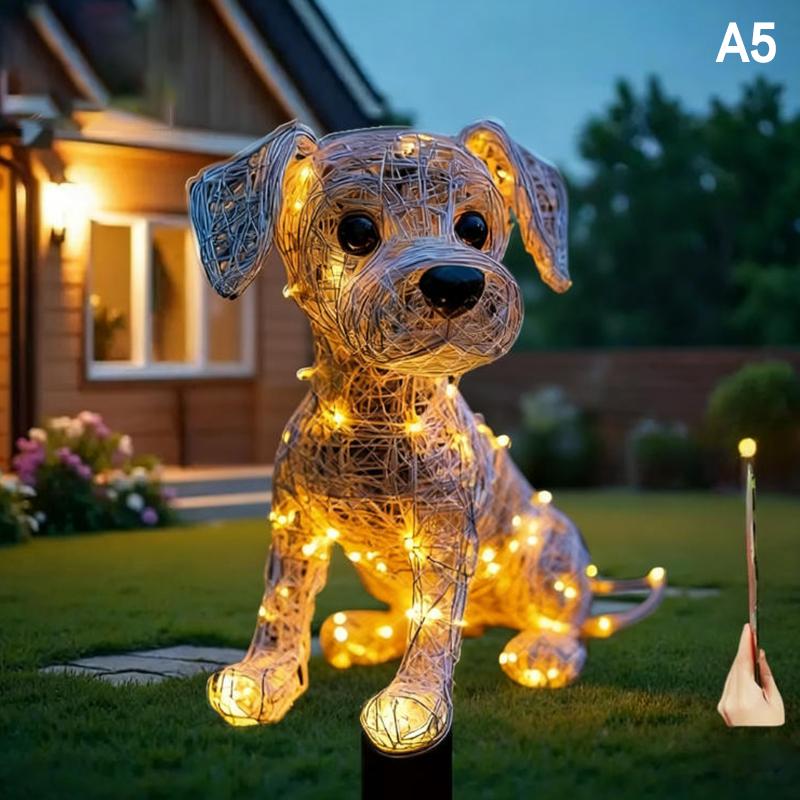 2D Flat Neon Color Cat Garden Stake Whimsical Animal Yard Decor for Outdoor Garden Flowerbed Standout Ornament