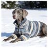 Turtleneck Dog Sweater for Medium Large Dogs, Thick Thermal Fleece Cold Weather Coats with Half Zipper Jumper Winter Pet Clothes