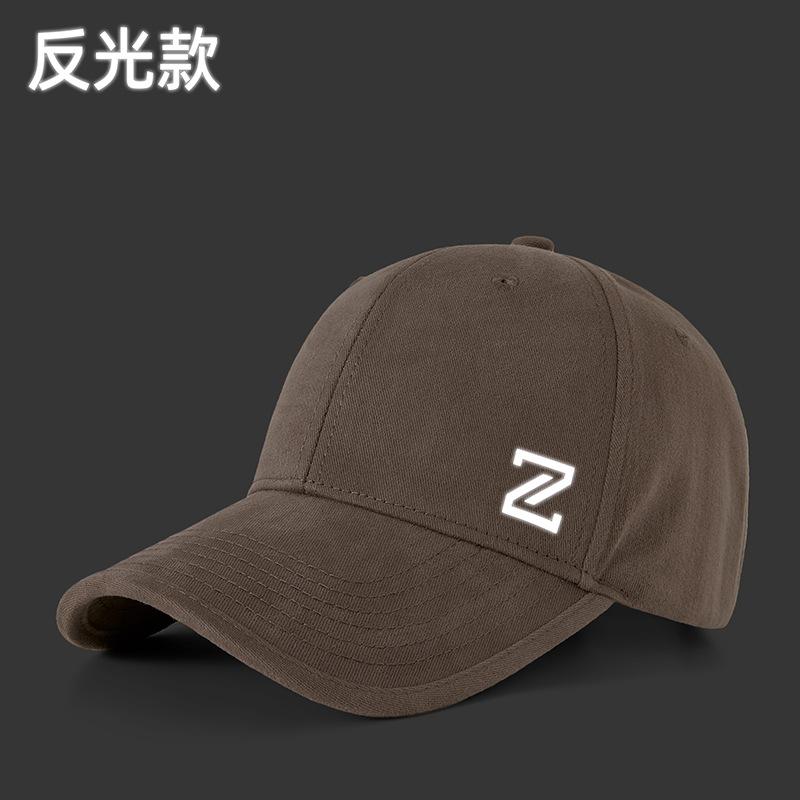 Spring and autumn large big head circumference baseball cap polished wash watermark flower hat men's large size wide brim thermal cap