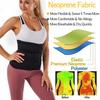 Zipper Waist Trainer & Yoga Bodysuit with Sweat Abdominal Belt for Fitness & Waist Shaping