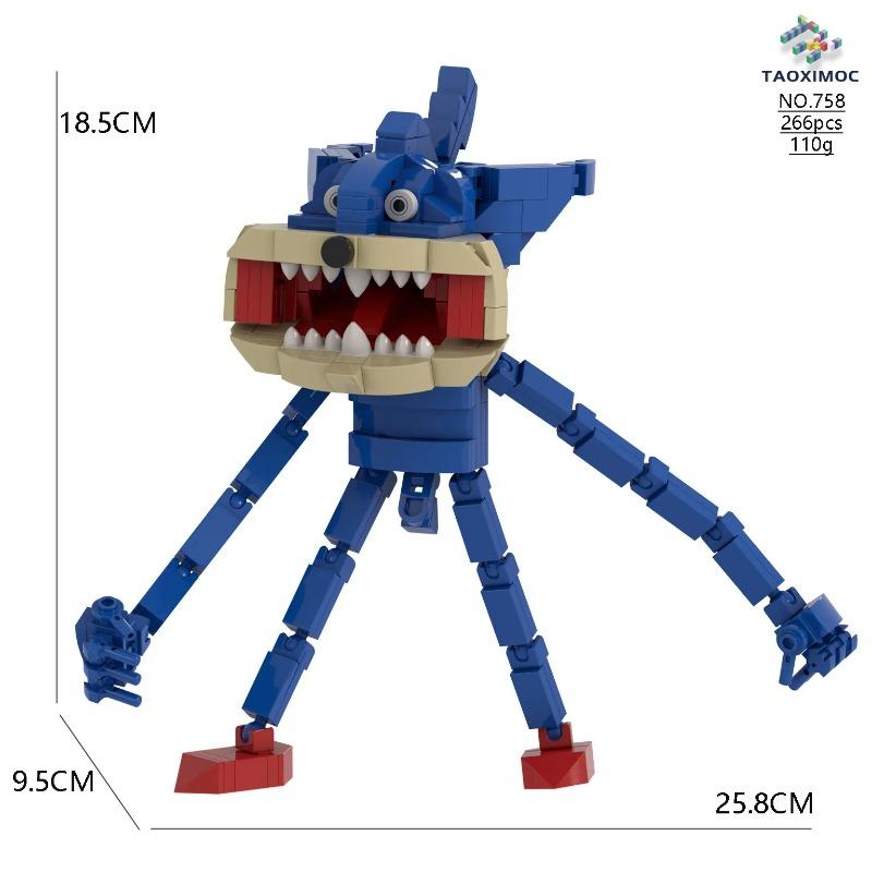 

Classic Animated Character Sonices Model Building Block Horror Sinful Hedgehog Action Figure Assembling Bricks Toy Birthday Gift