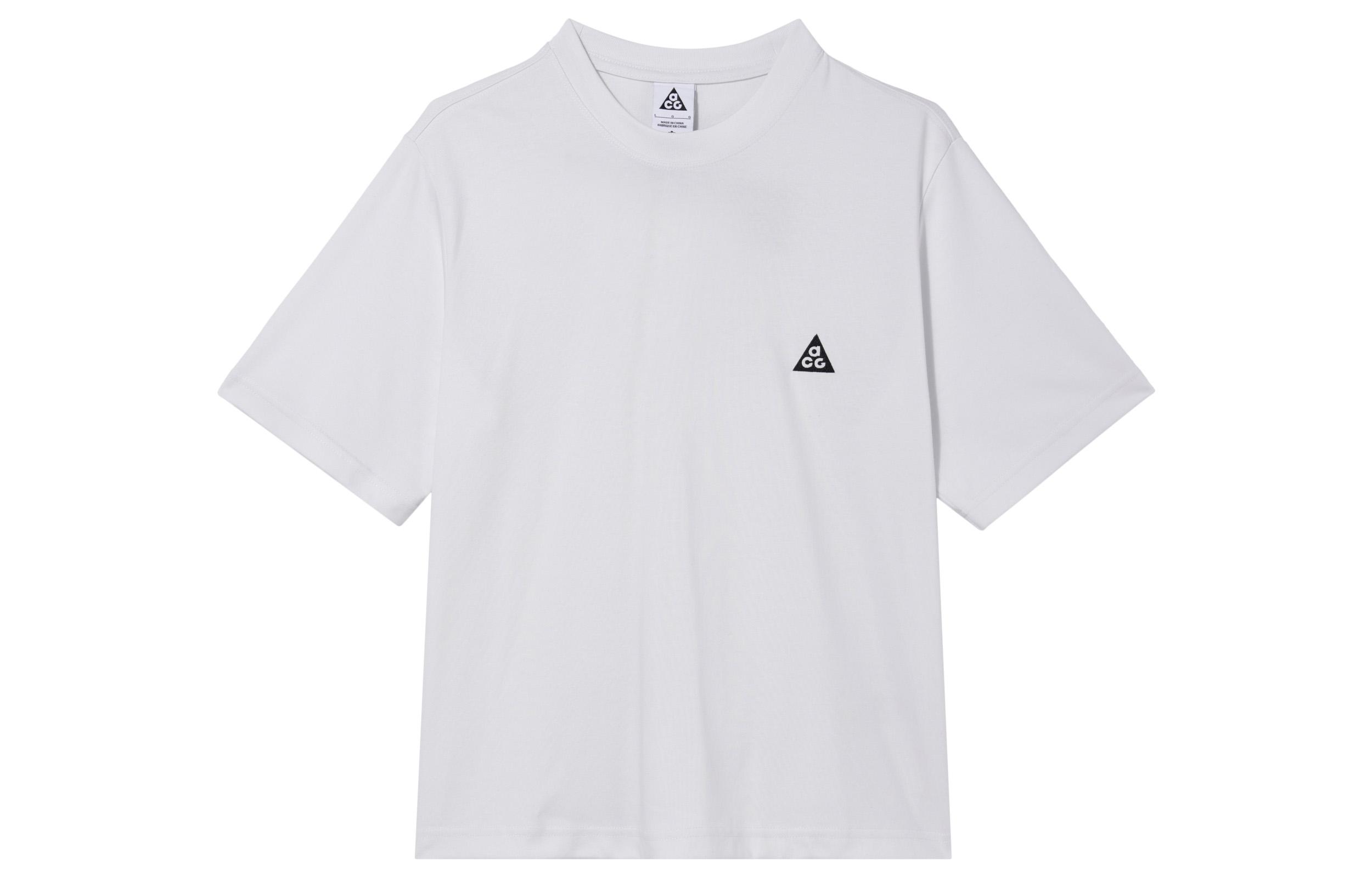 Nike ACG Drop Shoulder Sleeve T Shirt Women s Mountain Peak White DJ3647-122