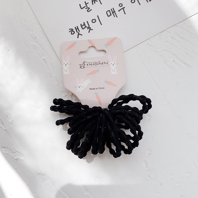 Cute Baby Rubber Bands Simple Hair Rope Set Children Accessories Girls Small Circle Elastic Hair Bands for Child