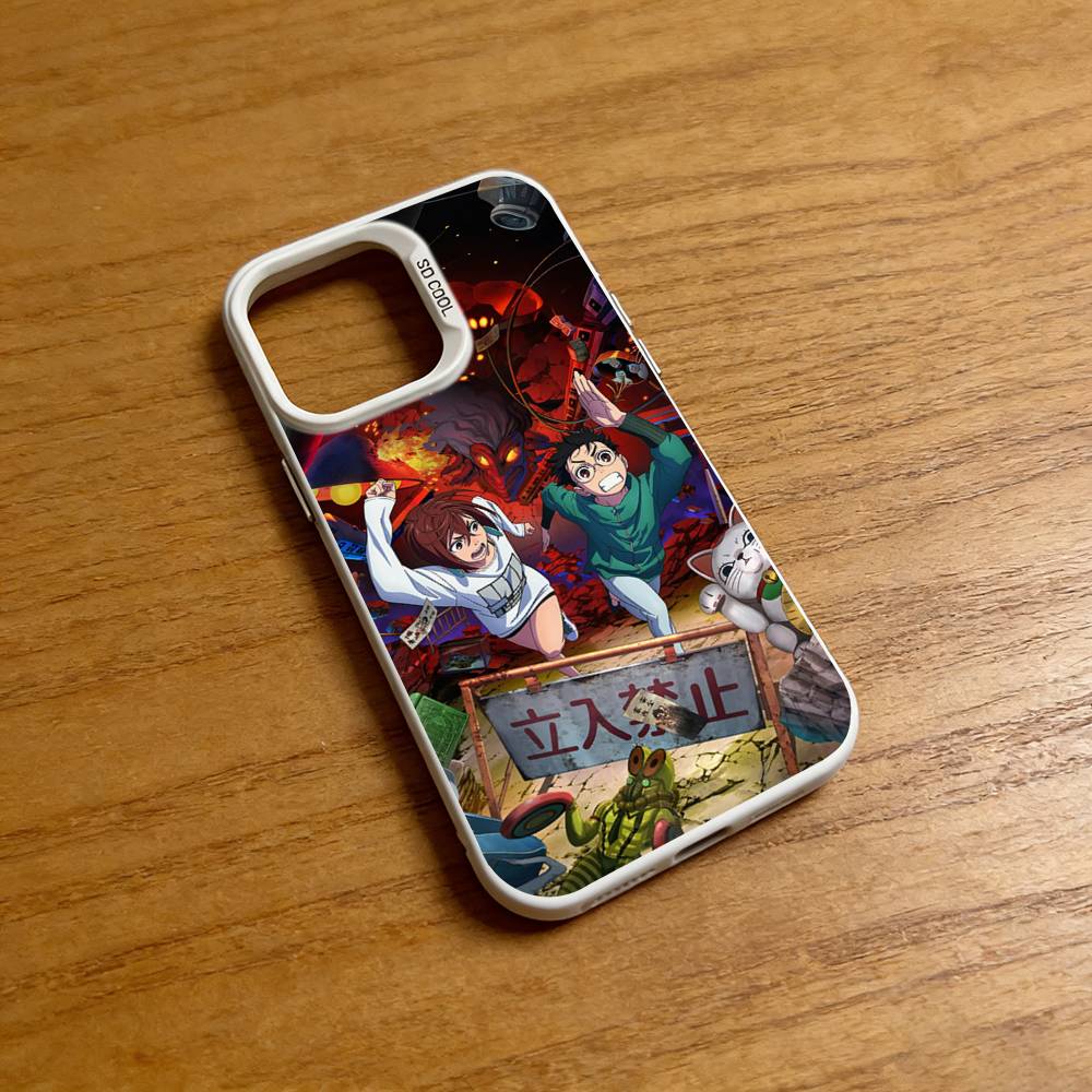D-Dandadan Anime Phone Case for iPhone 17 16 Pro Plus 15 14 13 12 11 Max Mini X XS Silicone Shockproof Cover