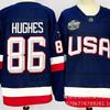 Mens Ice Hockey Jersey Toronto Maple Leafs 34 86 USA Team 19 Embroidered Custom Fan Wear
