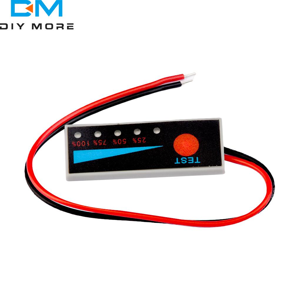 BMS 5S 21V Electricity Indicator Board 18650Lithium Cell Power Display with LED Battery Power Percentage Indicator