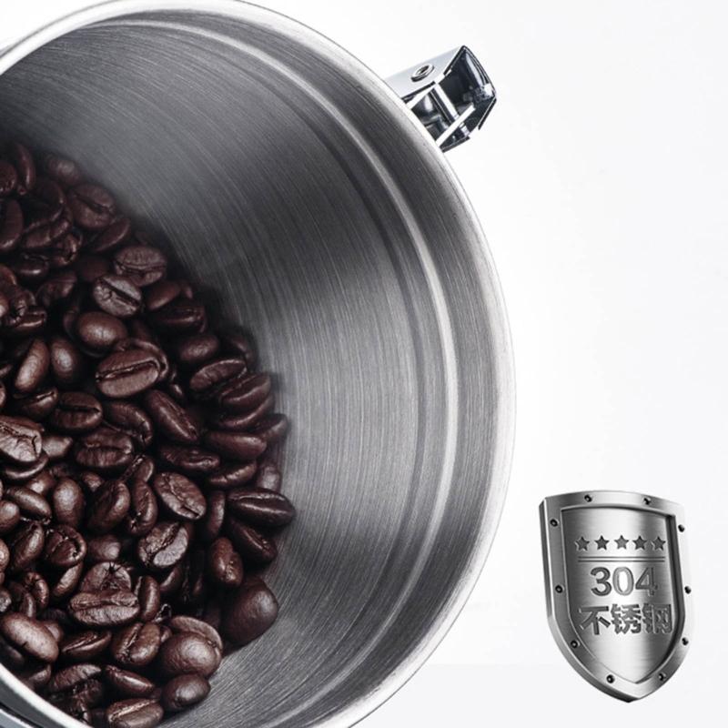 Stainless Steel Kitchen Coffee Canister Food Storage Jar with Date-Tracker and-Scoop for Grounds Coffee Sealing Can