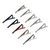 10 Pcs Tie Clip Stylish Elegant Copper Necktie Pin Set for Business Wedding Banquet