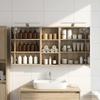 Bathroom Cabinet Set 3 pcs 116 x 16 x 62.5 cm Engineered Wood