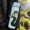 1PC Green Crocodile Reptile Pattern 750ml Color Plastic Sports Water Bottle Leakproof Flip Straw Lid Suitable for Sports Office Home Use