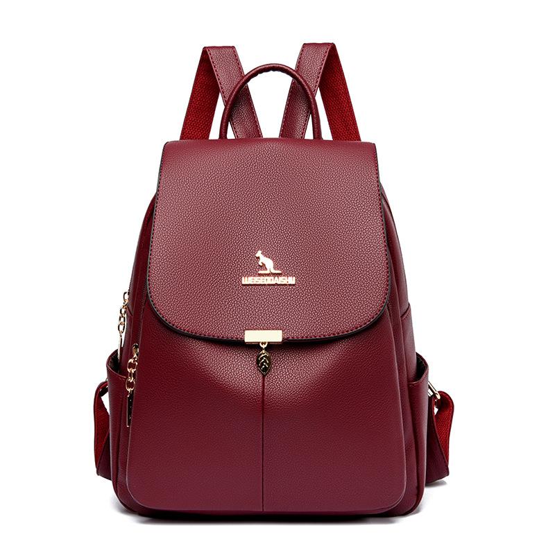 Double-shoulder Bag - Women's Casual Large Capacity Travel Backpack - Fashionable Student Schoolbag