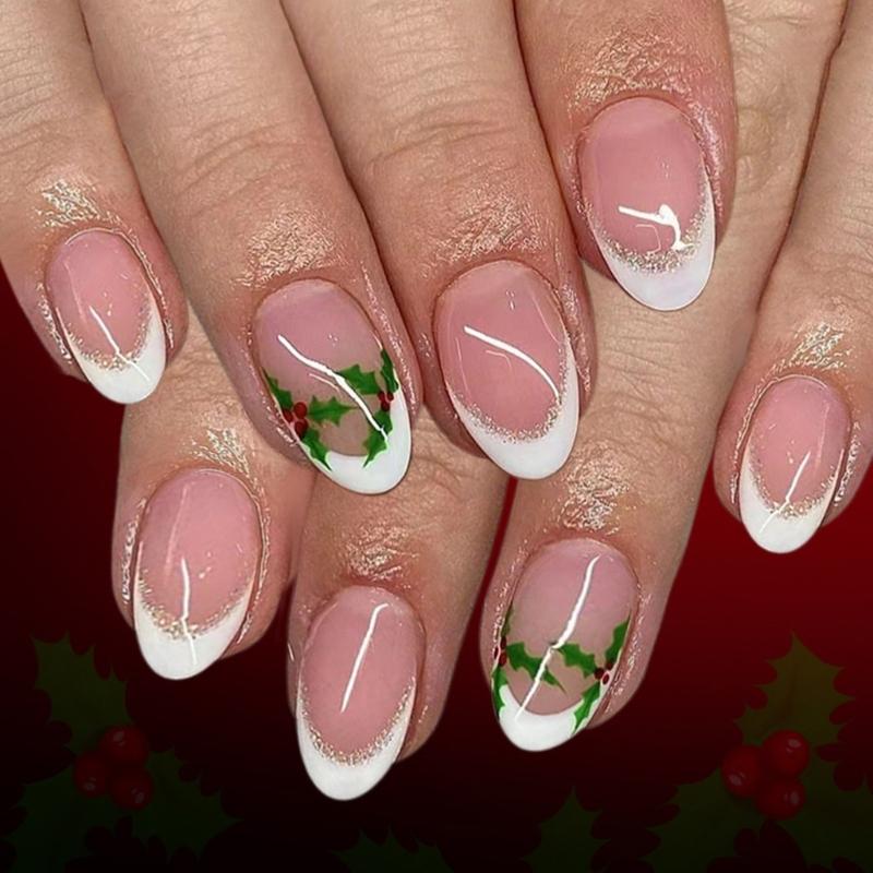 

Sparkling Winter Persist Hoofs Plastic Christmas Tree Needle Scintillate Artificial Hoofs Easy Application For Celebratory Instances 1