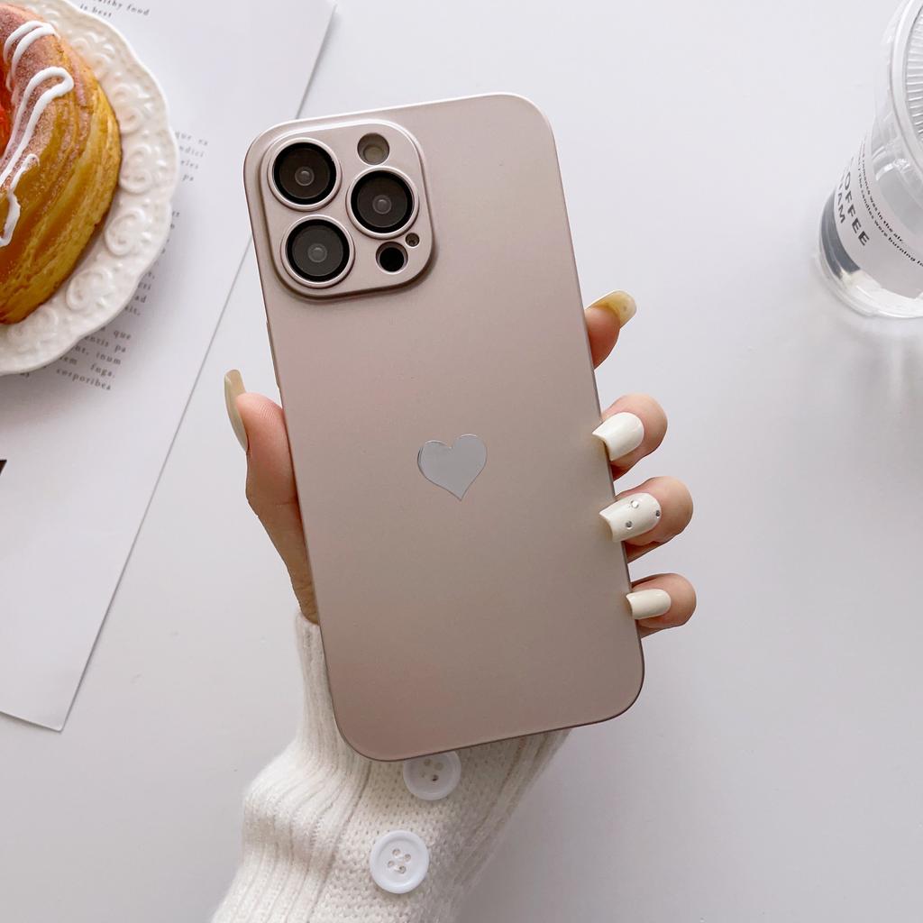 Applicable to the new 16 mobile phone case, love mobile phone case, Apple 17PROMAX with lens film, iPhone17 explosive case.