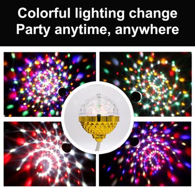 Nachtlicht Attraktives umweltfreundliches buntes Nachtlicht RGB USB-Disco-Licht Ball Bühnenlicht Haushaltszubehör