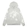 Felpa Sp5der FW23 Unisex Streetwear Pullover Felpa Con Stampa Ragnatela Vestibilità Larga Misto Cotone