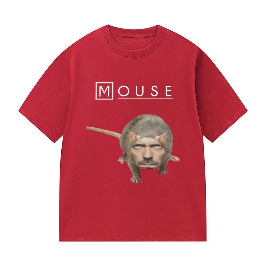 

House Mouse MD Funny Graphic T-shirt Men Women Casual Oversized Short Sleeve T Shirt Fashion High Quality Cotton 3XL