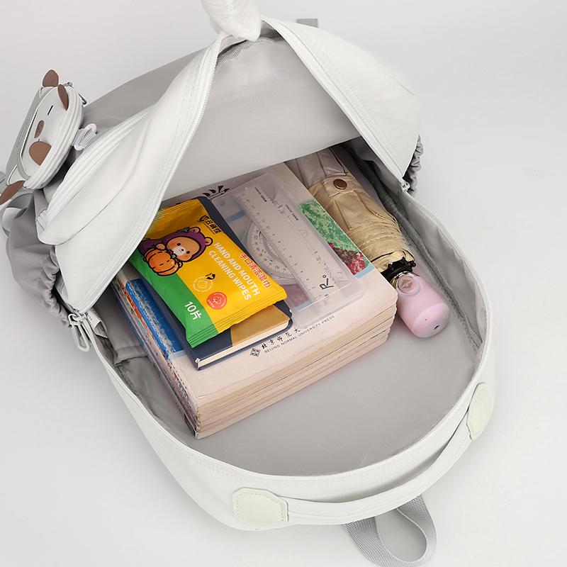 Schulranzen mit großer Kapazität für Studenten, Herren- und Damen-Rucksack mit Farbkontrast