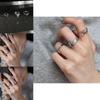 Elegant Copper Adjustable Ring Featuring Unique Sapphire Accent For Women Fashionable