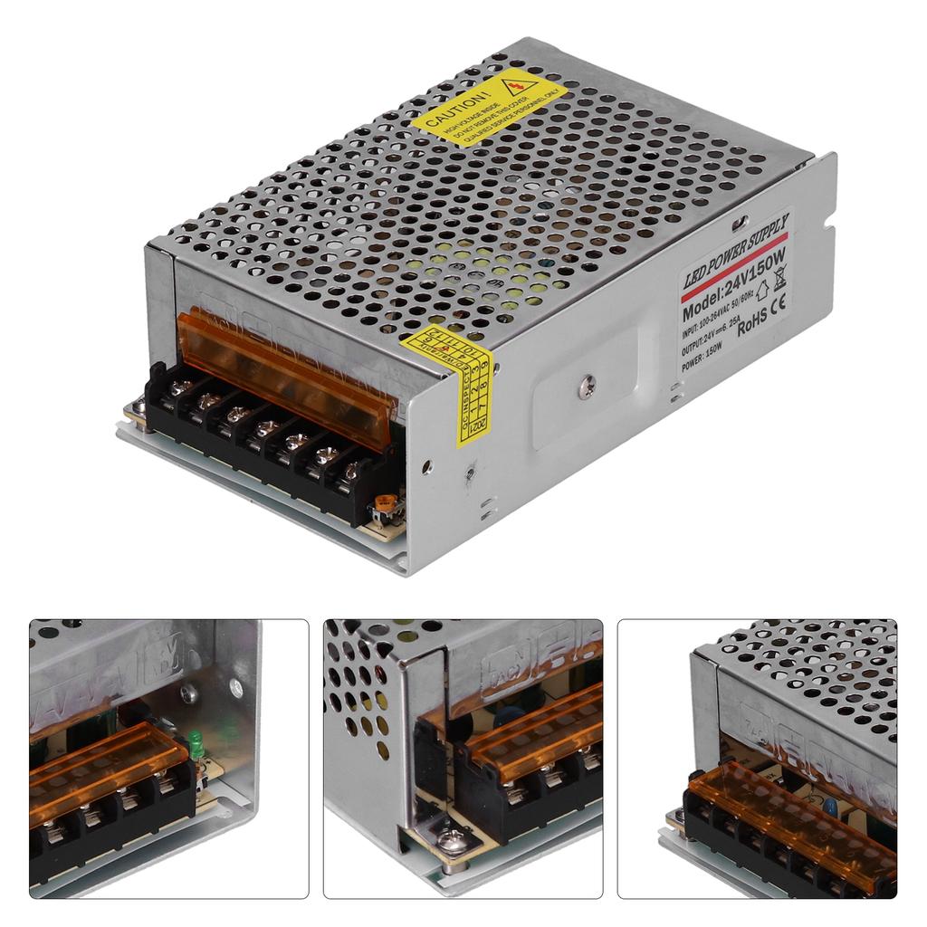 YY‑150‑24 Regulated Switching Power Supply Driver  24V 150W 6.25A for LED Security Monitoring