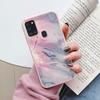 Case For Samsung Galaxy A21S Back Cover Protective Silicone Fundas Fashion Marble Stone Texture Coque For Samsung A21S Capa