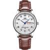 Top Brand Men's Watch Fashion Double Calendar Waterproof Business Quartz Wrist Watch