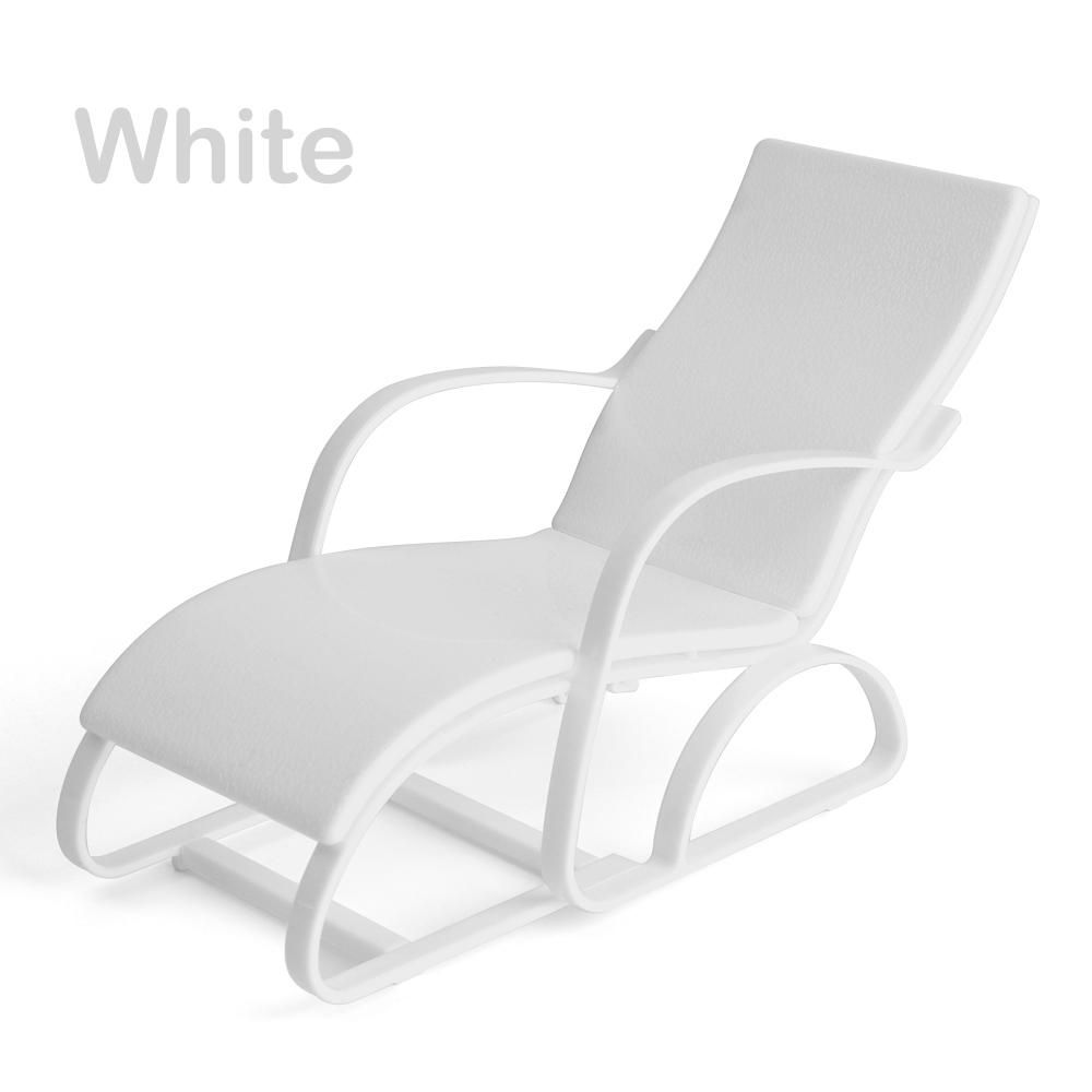 Mini Poupée Chaise de Plage Chaise Longue Pliante 1:6 Échelle Maison de Jeu Banc de Jardin Meubles de Maison de Poupée Accessoires Jouets Cadeaux