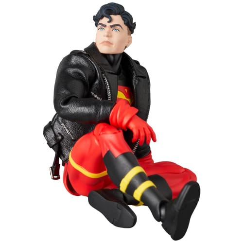 MAFEX No. 232 SUPERBOY RETURN OF SUPERMAN Action Figure, Approximately 150mm Tall, Non-scale, Pre-painted