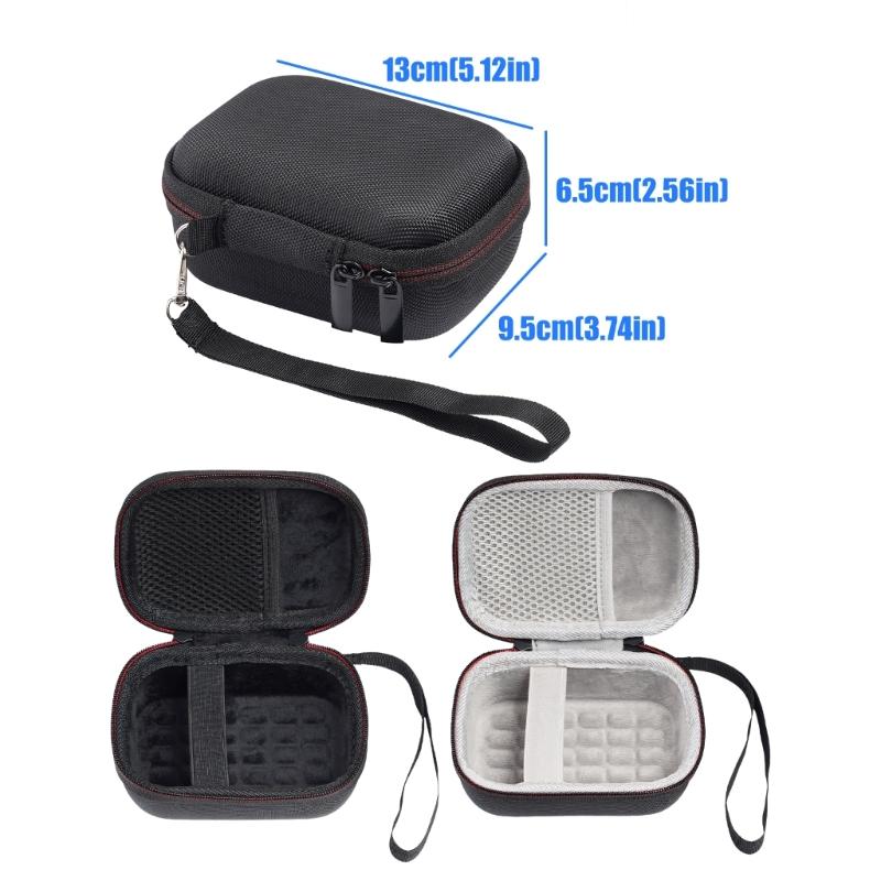 High Density EVA Bag Protective Case for GO5 Speakers Shockproof and Waterproof Cover Shell Carrying Pouches Soft Lining