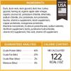 PURPOSE Freeze Dried Raw Cat Food, Grain Free Dry Cat Food, Complete Balanced Meal or Topper, Protein Rich Cat Food for All Breeds and Life Stages,