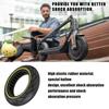 10x2.125 Solid Tyre Black Not Easy To Deform Rubber