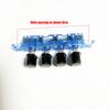 4 Key Switch Button for Floor Standing Fan Desk Fan Replacement Part with 3 Speed Adjustment and Plastic Construction