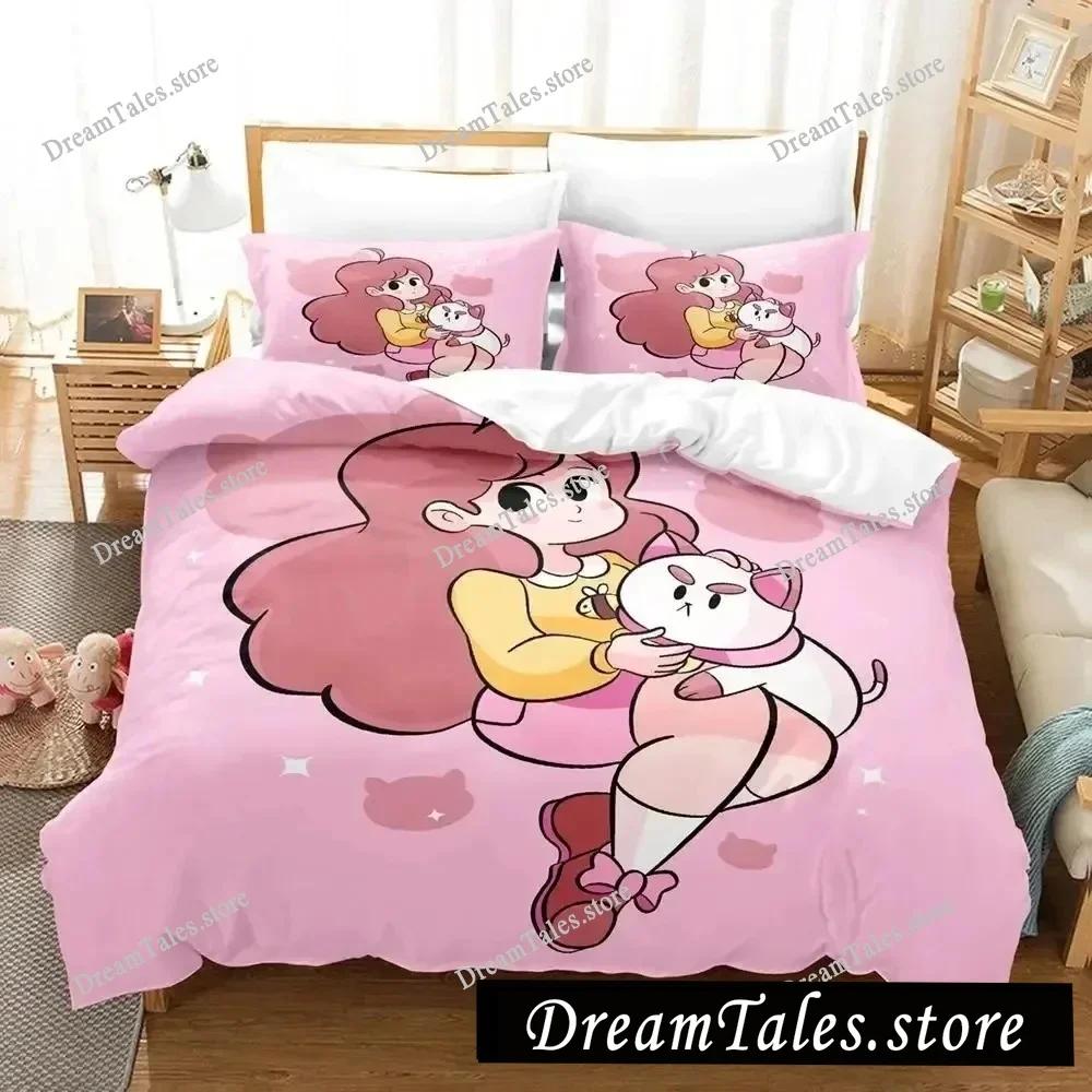 Home Textile Cartoons Bee Puppy Cat Cover Duvet Cover Pillow Case Boy Girl Polyester Bedding Set King Queen Twin Size