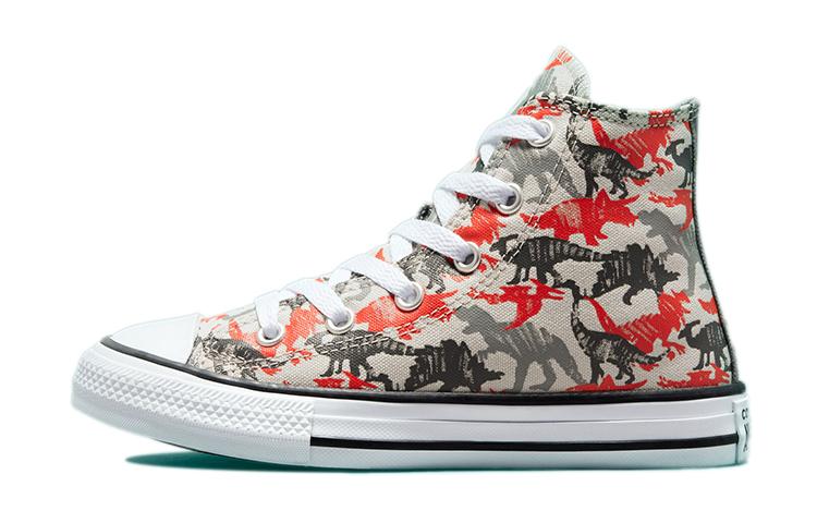 Converse Chuck Taylor All Star High GS Dino Daze - Mouse 34