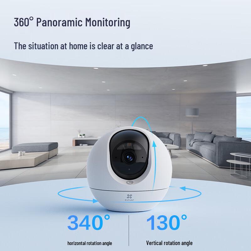 EZVIZ C6c 8MP 4G Cellular Indoor PT Camera (CN Version)