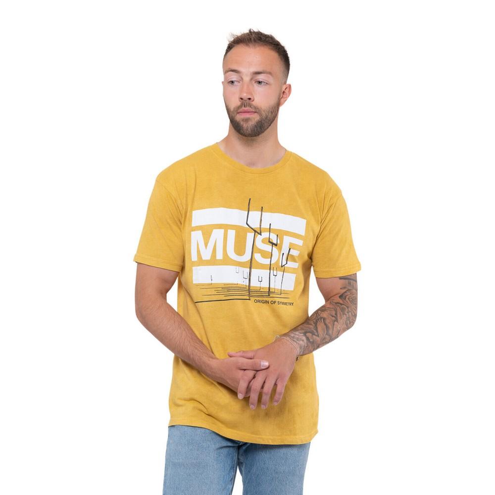 Muse Unisex Adult Origin Of Symmetry Mineral Wash T-Shirt