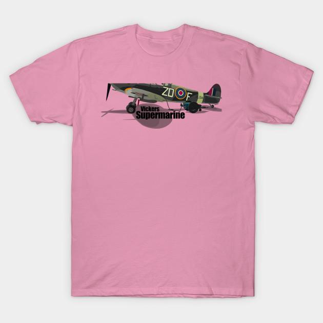 T Shirt Women Supermarine Spitfire Harajuku Print Kawaii Tshirt Summer Short Sleeve Female T-Shirt Top Tee