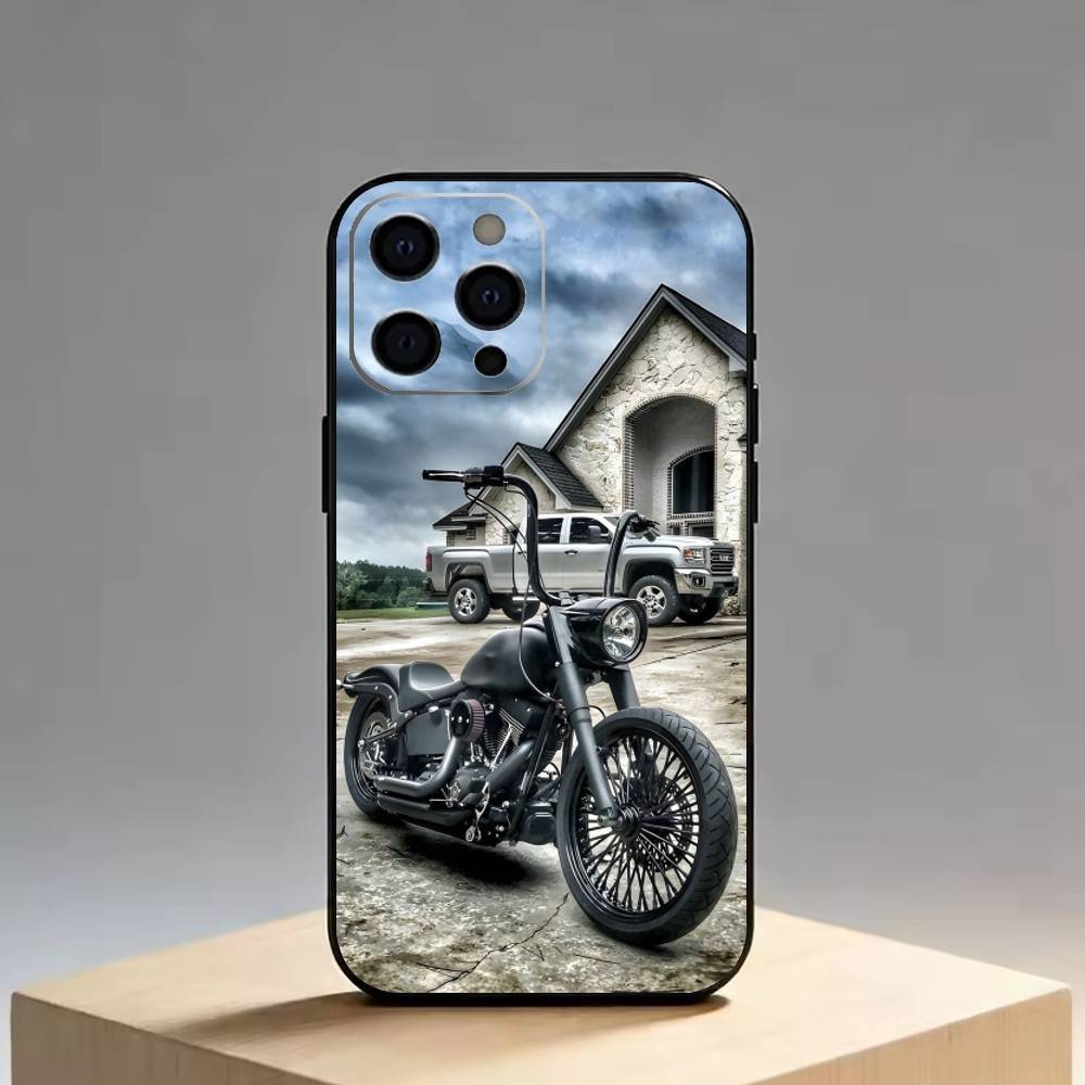 Sportster S   Handyhülle Für iPhone 17, 16,15,14,13,12,11 Plus,Pro Max, Andere Weiche Schwarze Hülle