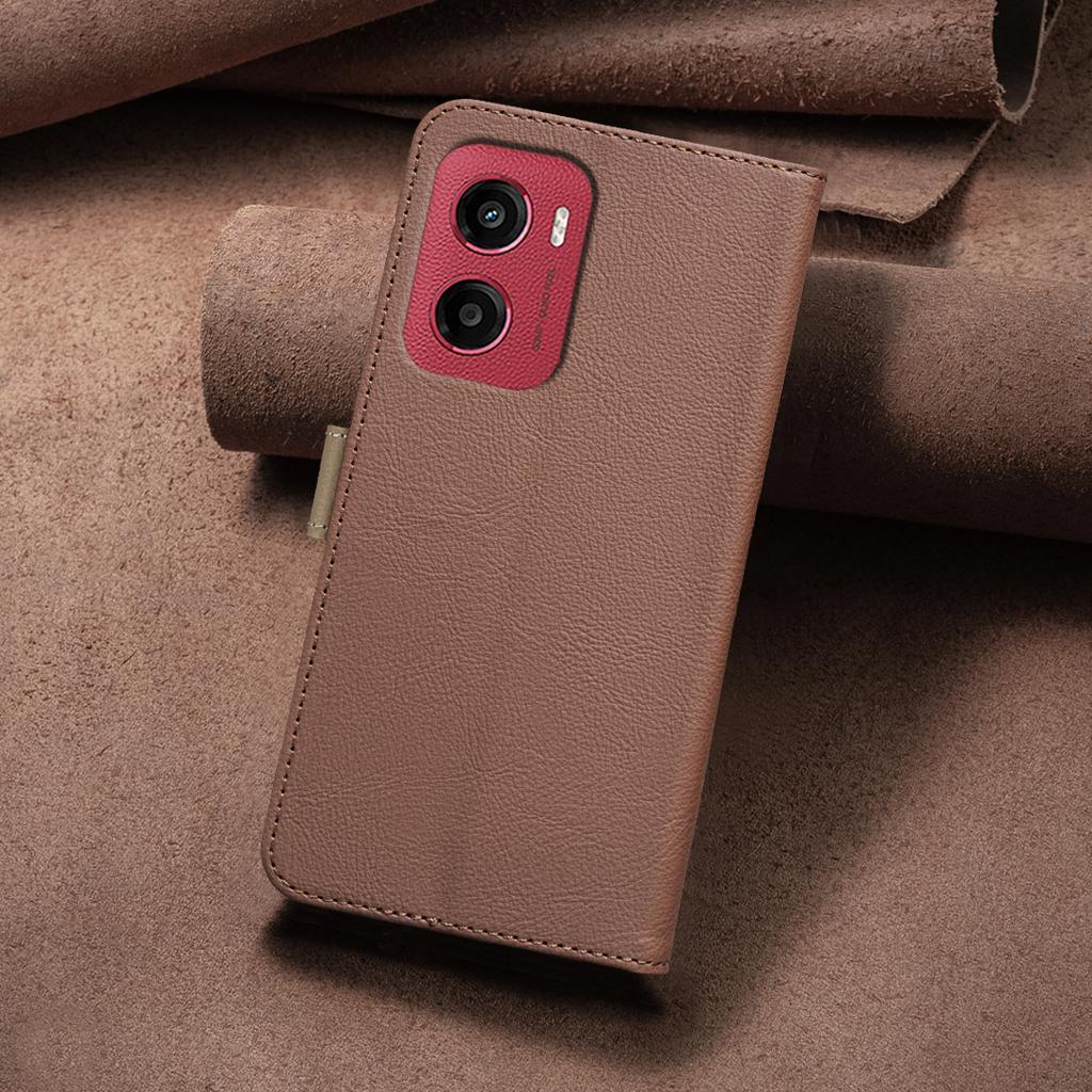 Flip Leather Case for Moto G05 G15 G75 G55 G35 G04 G34 G84 Edge50 Pro Edge40 Neo Cover Bumper Soft Business Back Cover BF36