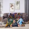 Dungeon Crawler Carl Blankets Soft Fluffy Plush Throw Blanket For Couch Bed Airplane Travel Flannel Bedspread Bed Cover
