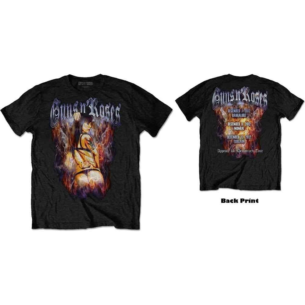 Guns N  Roses  Torso  Black T shirt - NEW 2XL