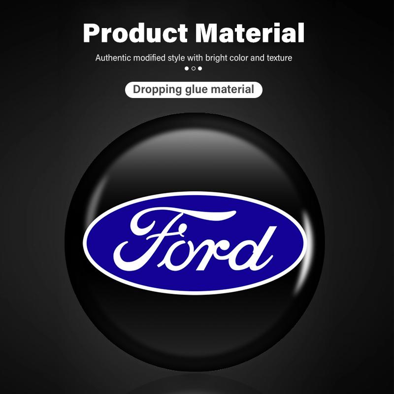 For Ford 8pcs Car Keyhole Protective Sticker Anti Block Guard Waterproof Escape Ecosport Fusion Explorer Expedition Taurus