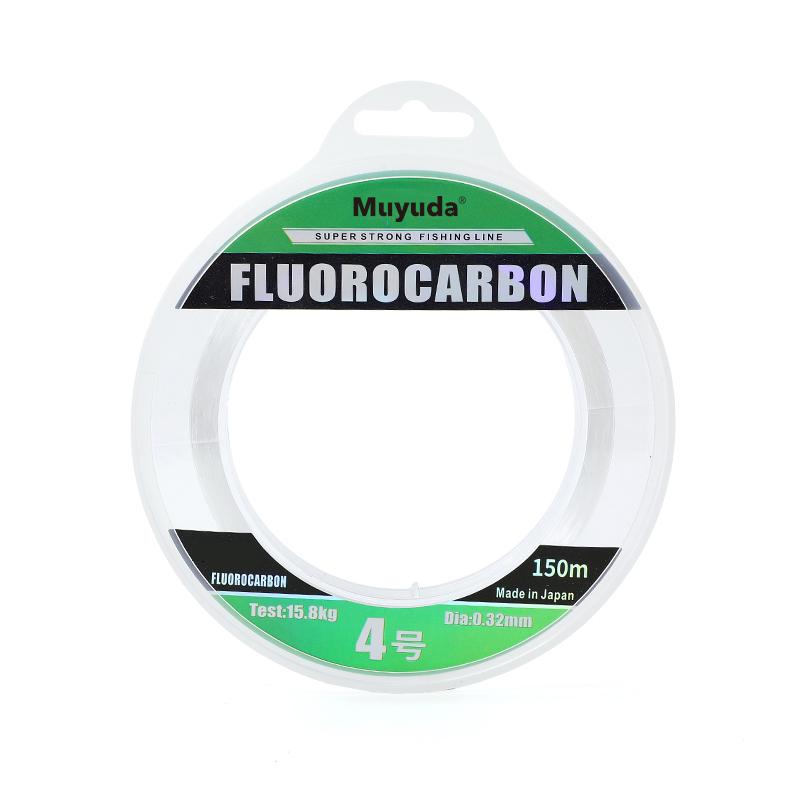 High Quality 100%Fluorocarbon Line 50 Meters Fishing Line Sea Fishing Carp Perch High Tensile Carbon Line