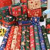 Christmas Apple Bouquet Wrapping Paper - Fresh Flowers Gift Box