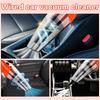 The Car Portable Vacuum Cleaner Can Absorb All Kinds of Garbage Such As Dust and Food Residues In the Gaps In the Car