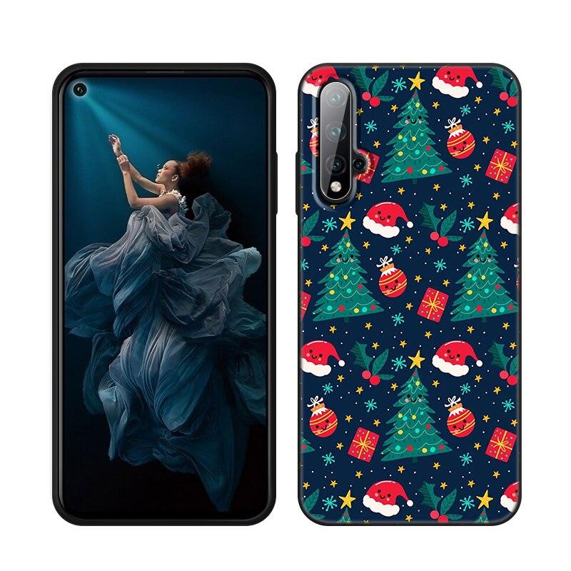 Snehové Veselé Vianoce Puzdro na telefón Pre Huawei Honor 60 50 Mate 40 30 20 10 Lite Nova 9 8 Pro 7 SE Y60 30S 8i 7i 5T Prémiový Kryt