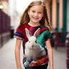 Boys' 3D Graphicl T Shirt Tee Short Sleeve 3D Print  Sports Fashion Streetwear Kids 4-12 Years Crew Neck Casual