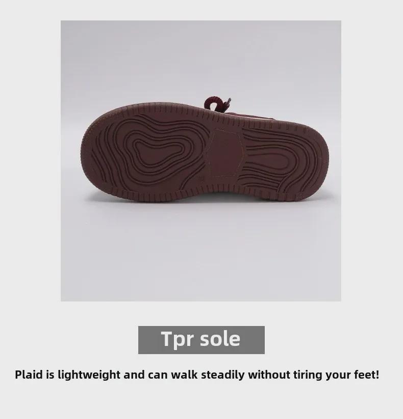 Trendy 2024 Women's White Korean-Style Thick-Soled Casual Shoes for All-Season Wear