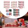 12x Christmas Gift Paper Bags Storage Present Bags with Stickers Multifunction